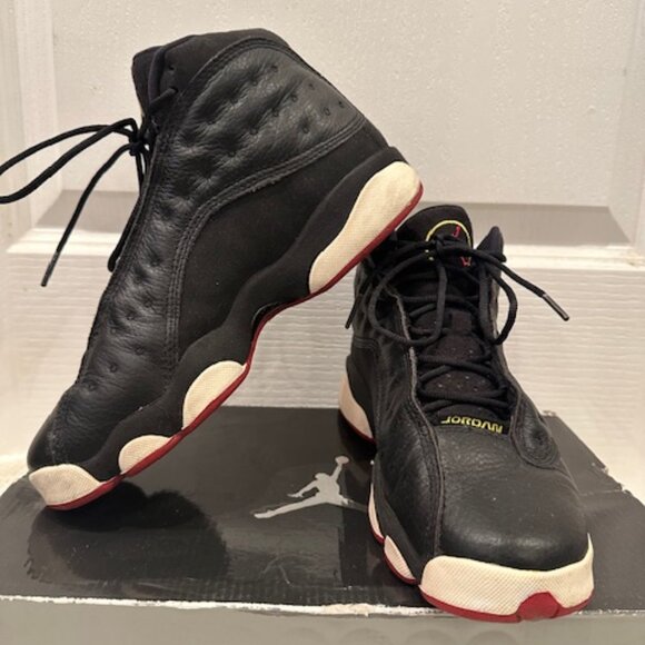 Nike Air Jordan 13 Retro GS Black/Red – 6Y / Women’s 7.5 – W/ Box - Picture 4 of 7